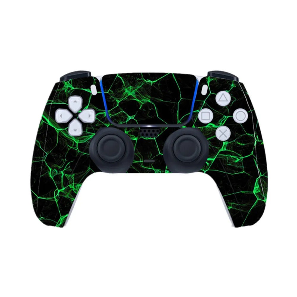 Dust-Proof Skin Sticker Anti-Slip Scratchproof Protective Stickers for Playstation 5 PS5 Controller Joystick Decal Accessories
