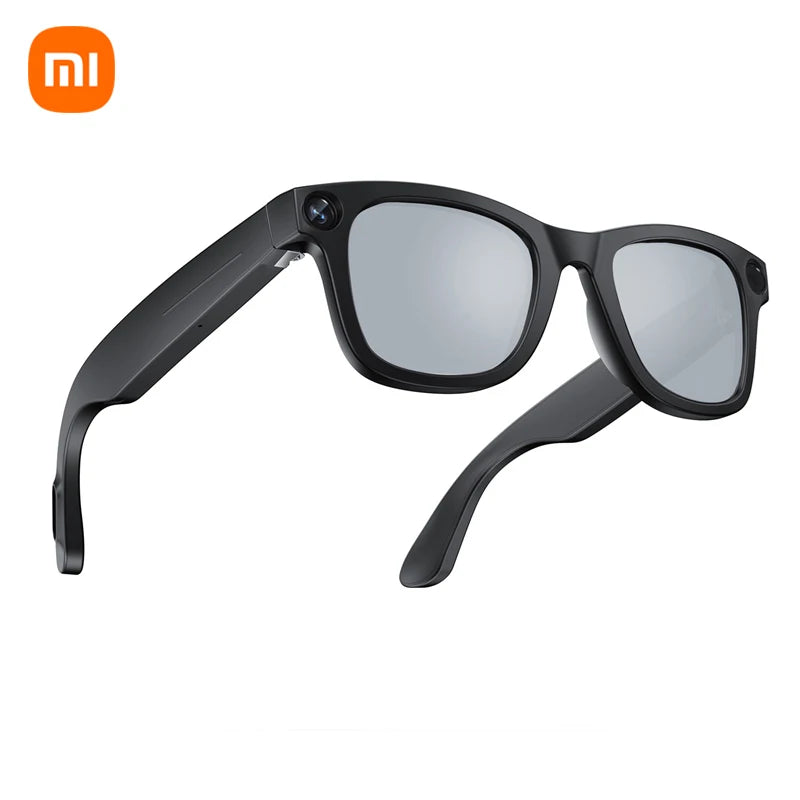 Xiaomi HD Camera AI Smart Glasses Call Play Video Audio Recording Noise Reduction Headset Touch Bluetooth Sunglasses 2025