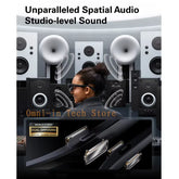 Rayneo Air 3S Pro Smart AR Glasses, 135-Inch HD Viewing, 1200Nits Brightness, 3D Surround Sound