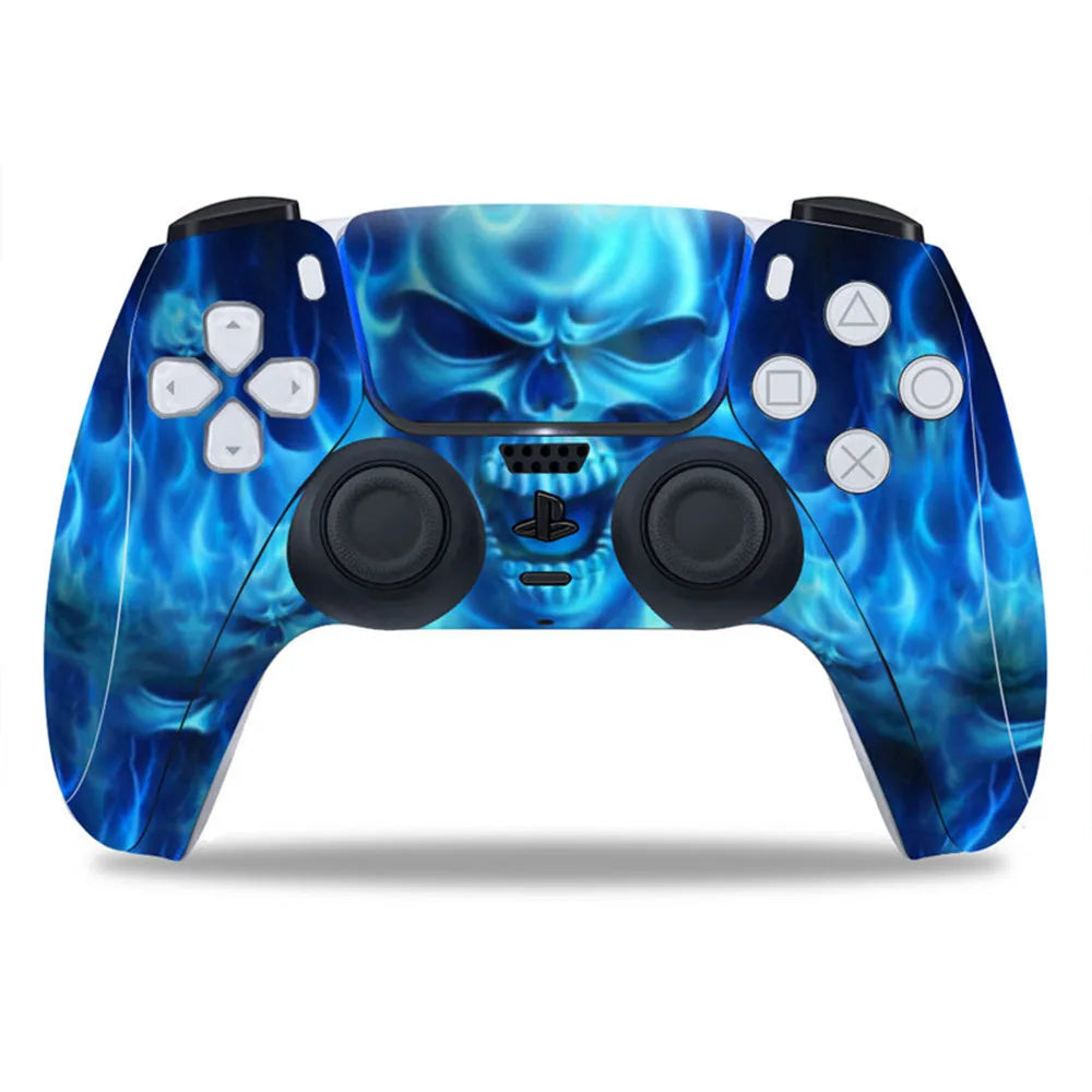Dust-Proof Skin Sticker Anti-Slip Scratchproof Protective Stickers for Playstation 5 PS5 Controller Joystick Decal Accessories