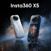X5 Camera -8K Waterproof 360 Action Camera with 1/1.28" 48MP Sensors, 8K 360 HDR Video, 72MP 360 Photo Sports Travel,