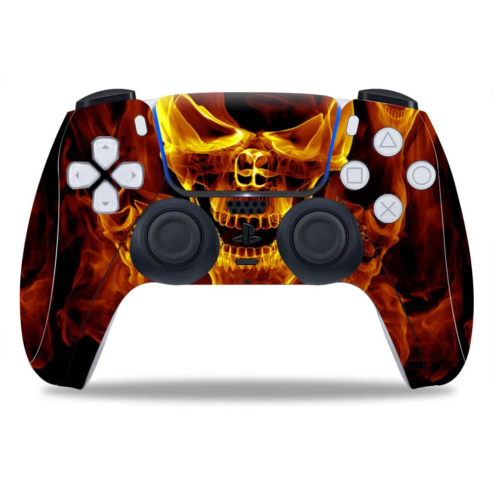 Dust-Proof Skin Sticker Anti-Slip Scratchproof Protective Stickers for Playstation 5 PS5 Controller Joystick Decal Accessories