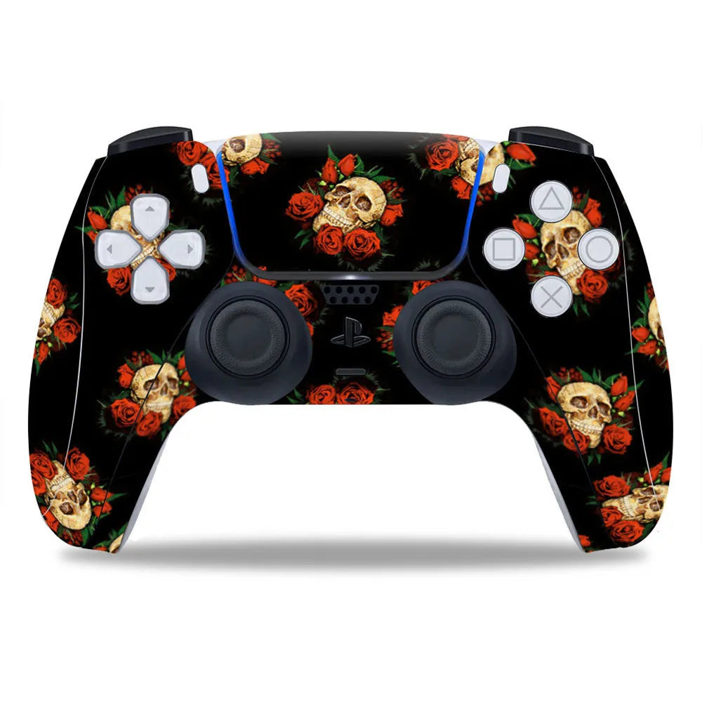 Dust-Proof Skin Sticker Anti-Slip Scratchproof Protective Stickers for Playstation 5 PS5 Controller Joystick Decal Accessories