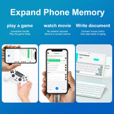 USB 3.0 Type-C OTG Adapter with LED Light – Type-C Male to USB Female Converter for Samsung, MacBook, Xiaomi & More