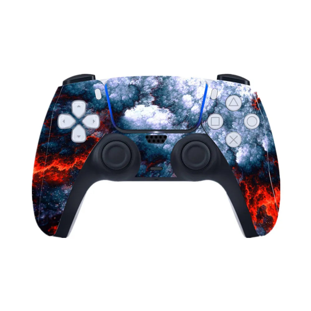 Dust-Proof Skin Sticker Anti-Slip Scratchproof Protective Stickers for Playstation 5 PS5 Controller Joystick Decal Accessories