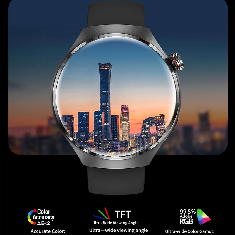 S10 Pro AMOLED NFC Smartwatch (2025) – GPS, BT Calling, Health Monitoring & Sports Tracking