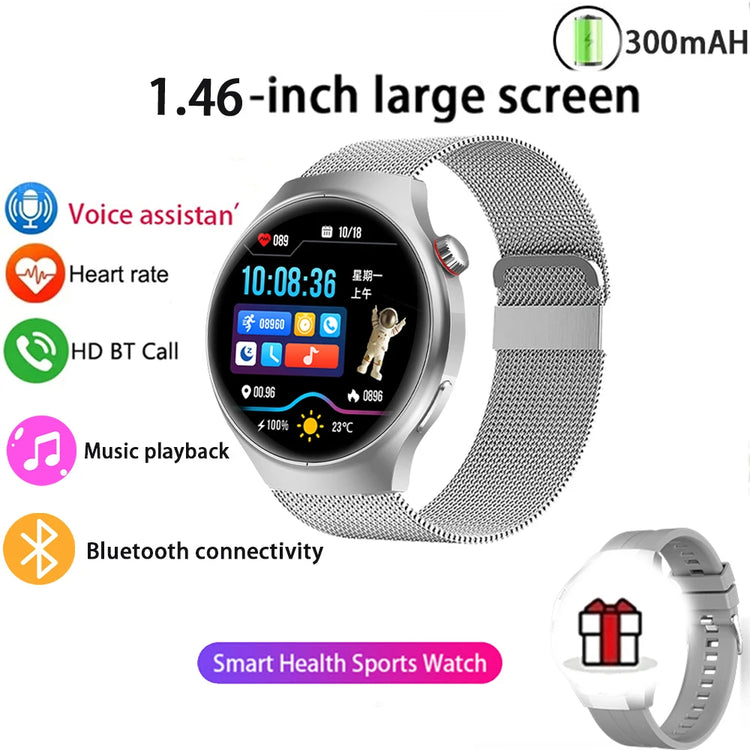 S10 Pro AMOLED NFC Smartwatch (2025) – GPS, BT Calling, Health Monitoring & Sports Tracking