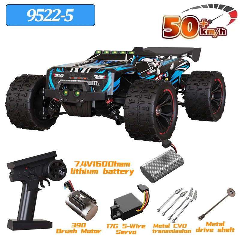 9522PRO 85KM/H High-Speed RC Car Brushless Four-Wheel Drive Off-Road Drift 1:16 Professional Racing Car 9522 50KM/H Boy&