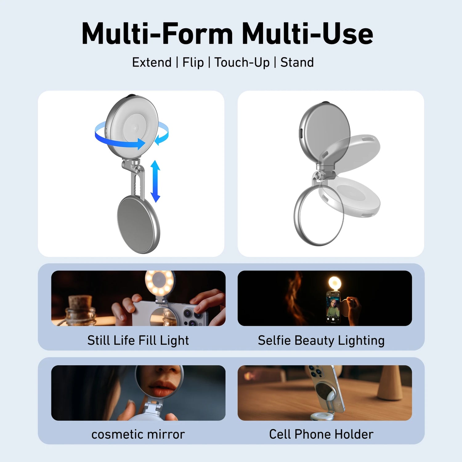 Phone Camera Shoot Hand Grip Magnetic Smart Phone Holder Shooting Aid Remote Control Handle for Iphone Android Phone