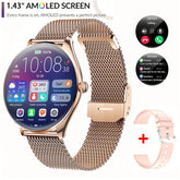 Ultra Thin Smartwatch 1.43" AMOLED Display HD 466*466 Always Show Time Call Reminder for Women Men New Original Smartwatch Gift