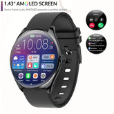 Ultra Thin Smartwatch 1.43" AMOLED Display HD 466*466 Always Show Time Call Reminder for Women Men New Original Smartwatch Gift