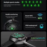 S10 Pro AMOLED NFC Smartwatch (2025) – GPS, BT Calling, Health Monitoring & Sports Tracking