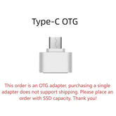 New Portable SSD 1TB External Hard Drive 2TB High-Speed Solid-State Drive 256TB Mass Storge Hard Drive USB3.2 for Laptops/Pc/Mac