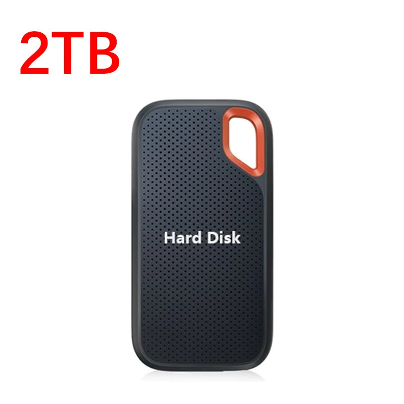 New Portable SSD 1TB External Hard Drive 2TB High-Speed Solid-State Drive 256TB Mass Storge Hard Drive USB3.2 for Laptops/Pc/Mac