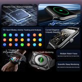 For Xiaomi New Ultra Thin AMOLED Smart Watch Men 386*448HD Screen Fashion Women Sports Bracelet BT Calling Waterproof Smartwatch