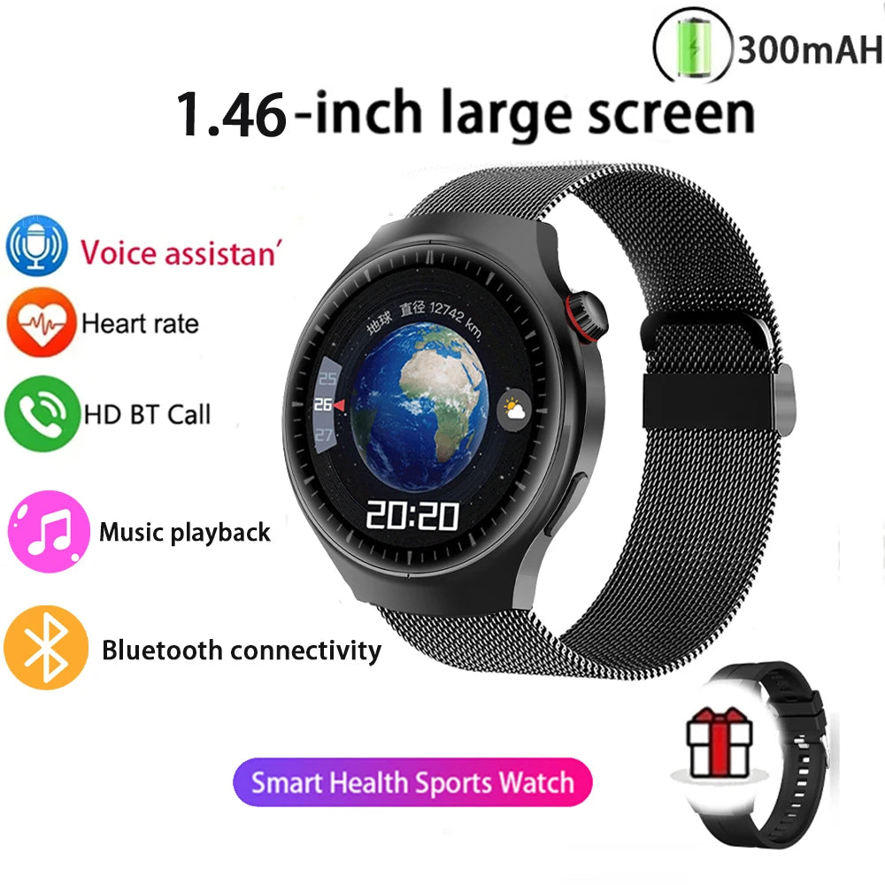 S10 Pro AMOLED NFC Smartwatch (2025) – GPS, BT Calling, Health Monitoring & Sports Tracking
