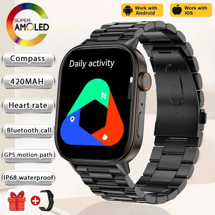 2025 NEW Fashion Built-In 6 Stars GPS Position Smart Watch Women 2.01&