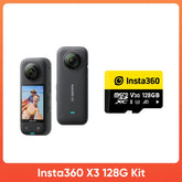 Original  X3 5.7K Action Camera 360 4K/30 72MP Photo Live Streaming 10M Waterproof Helmet Video Recording Sport