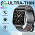 For Xiaomi New Ultra Thin AMOLED Smart Watch Men 386*448HD Screen Fashion Women Sports Bracelet BT Calling Waterproof Smartwatch