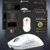 X3Pro X3 Wireless Mouse Lightweight PAW3395 26000Dpi Tri-Mode Connection Macro Gaming Mouse for Win/Xbox/Ps/Mac