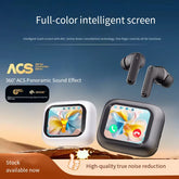 Bluetooth V6.0 Headphones AI Translation OWS LCD Touch Screen Sports Wireless High-Definition Stereo Long-Life Headphones