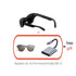 Rayneo Air 3S Pro Smart AR Glasses, 135-Inch HD Viewing, 1200Nits Brightness, 3D Surround Sound